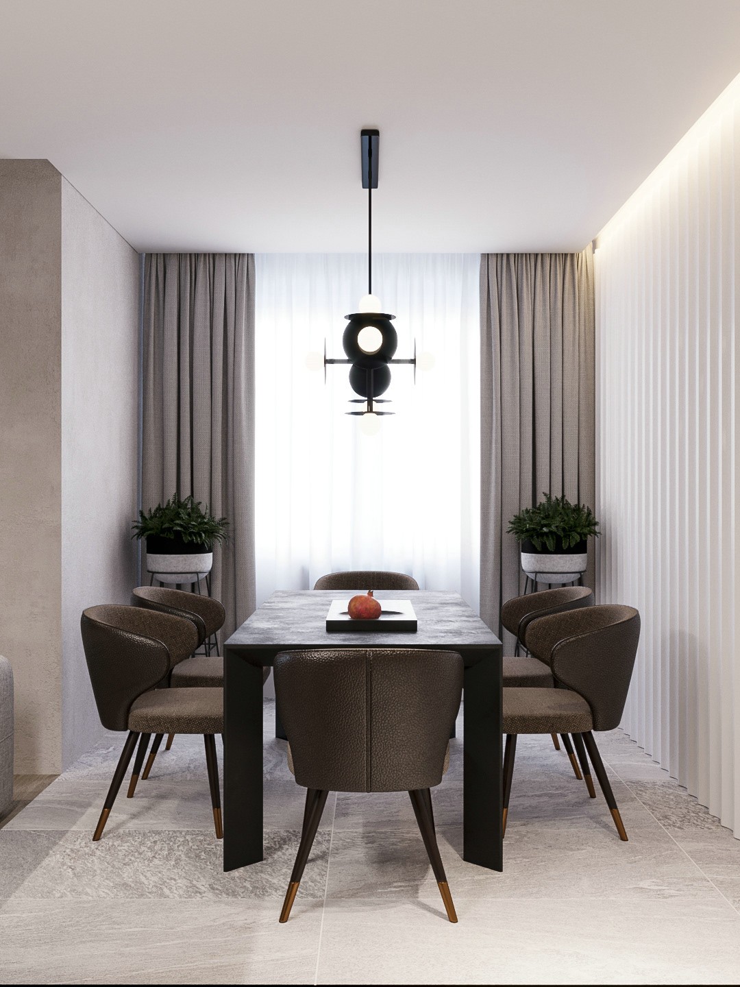 灰色系简约风公寓 既纯粹又有序的生活-11