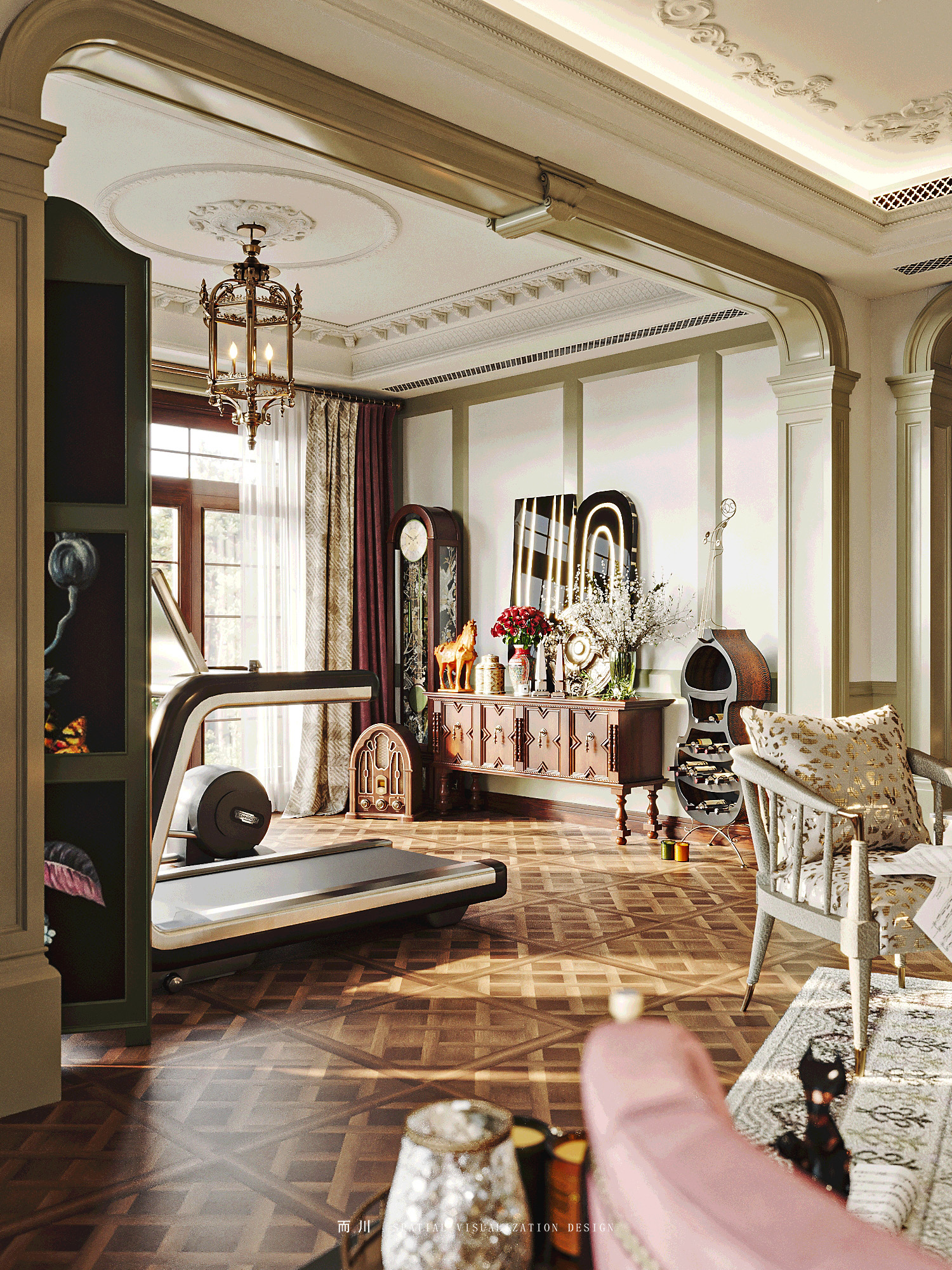 美式复古（壹）丨魔方空间设计-38