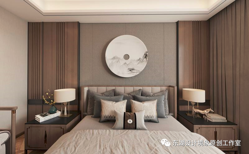 书院世家新中式住宅丨东湖设计境象原创工作室-15