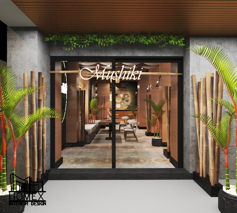 Mushiki 亚洲餐厅室内设计丨Homex-4