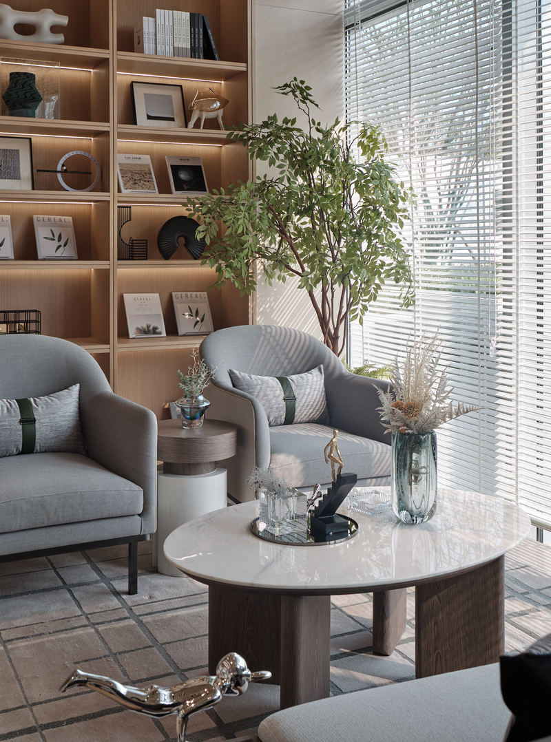 阜阳观澜学府售楼处 | 学府理念与自然环境的完美融合-12