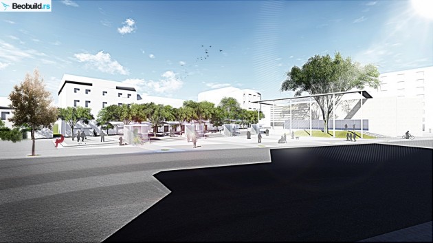 贝尔格莱德鲜花广场重建项目-13