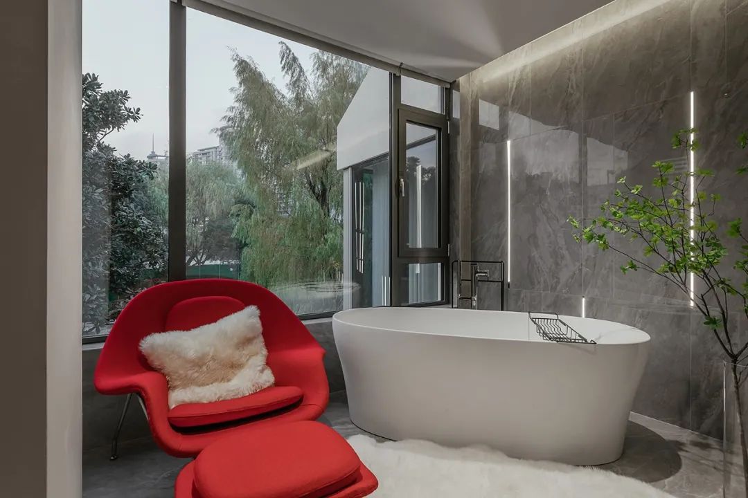 苏州 400㎡暖灰大宅丨中国苏州丨杰 ME 空间设计-47