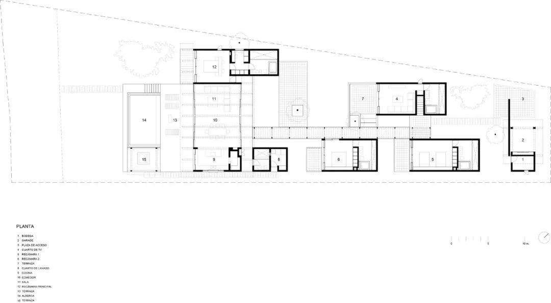 墨西哥里昂花园住宅 | 室内外和谐共生-64