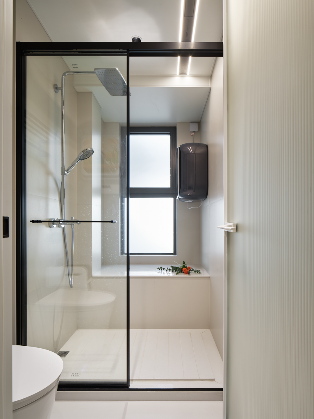 90平现代+原木奶油风家装丨中国闵行丨上海欧碧雅空间设计-32