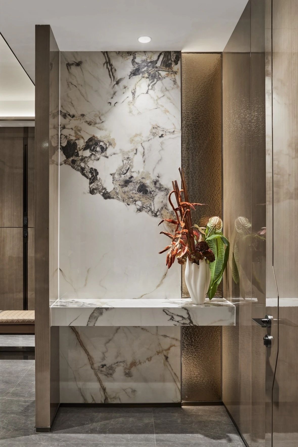 杭州滨江锦尚和品府会所入户大堂丨中国杭州丨ICDL 郑仕樑室内设计-46