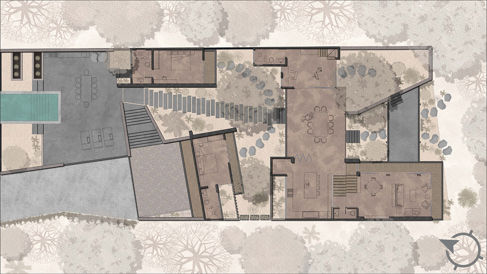 Espacio KAAB住宅丨墨西哥丨Di Frenna Arquitectos-74