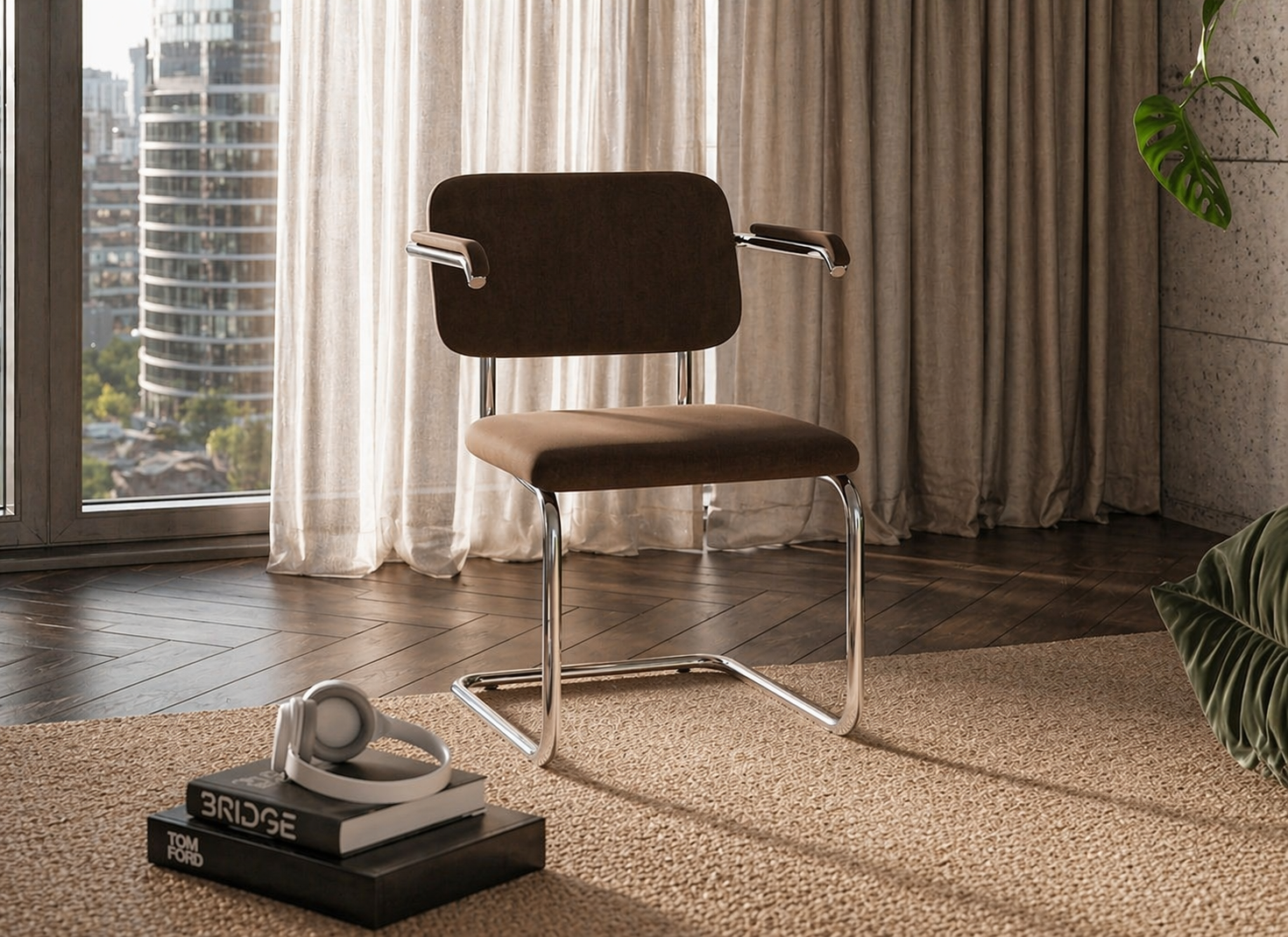 Industrial Vibes | Living Room Interior Design-9