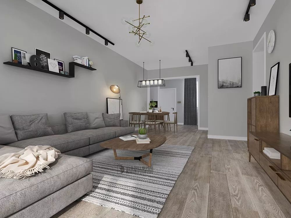 柳州华展华园日系北欧风家居设计,极简舒适,功能至上-25