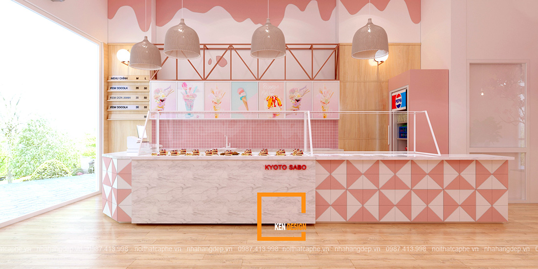 KYOTO SABO奶茶冰淇淋店设计丨越南丨Ken Design-31