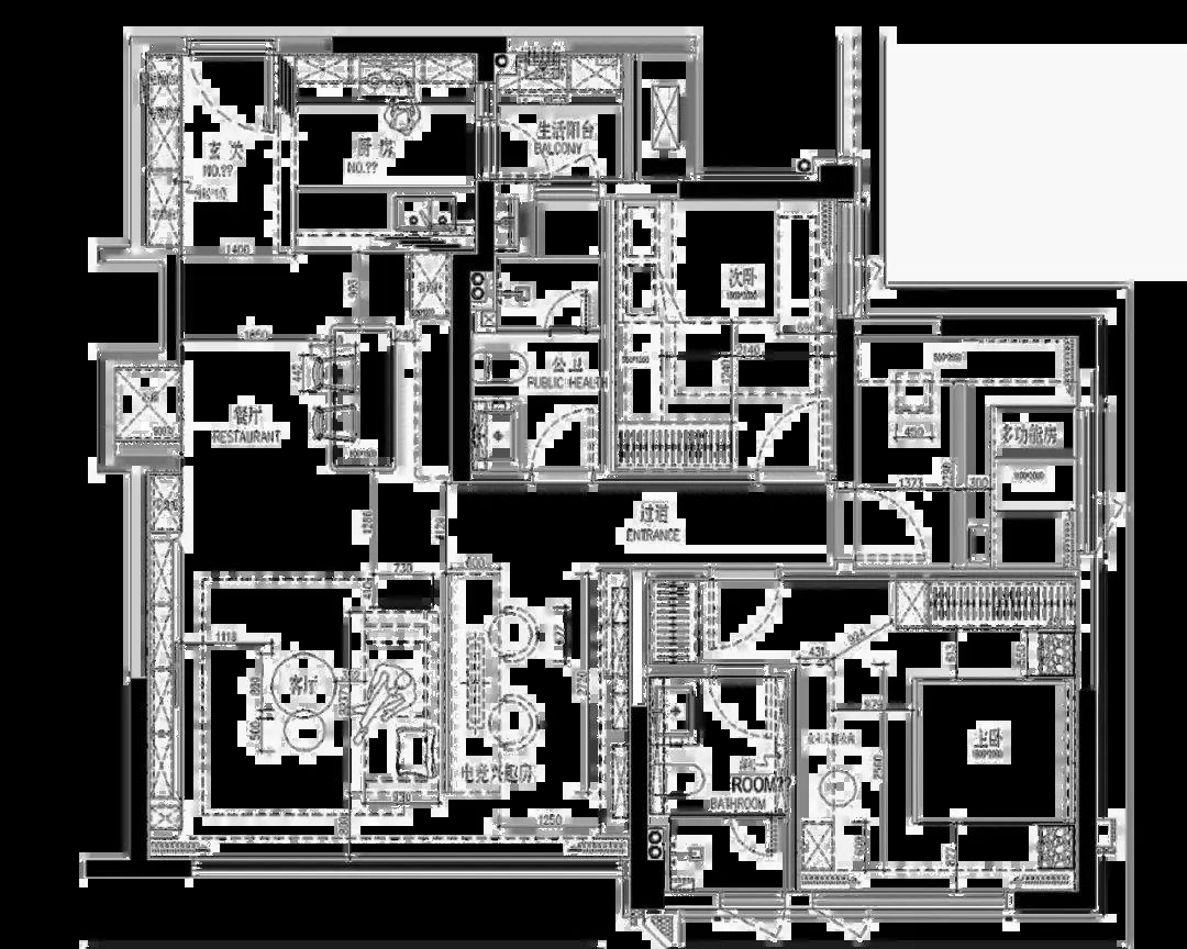 东城 · 金茂晓棠样板间丨中国成都丨软装元禾大千,硬装矩阵纵横-40
