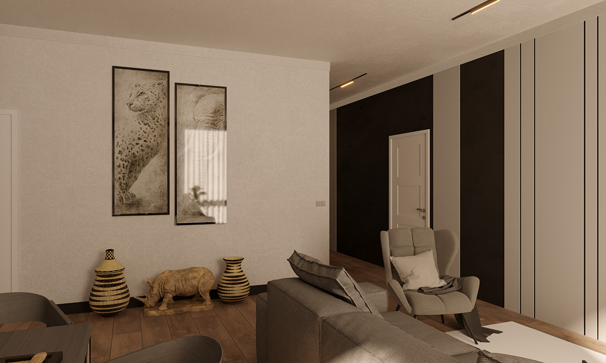 乌克兰尼古拉耶夫市 Loft 风格公寓设计案例-18