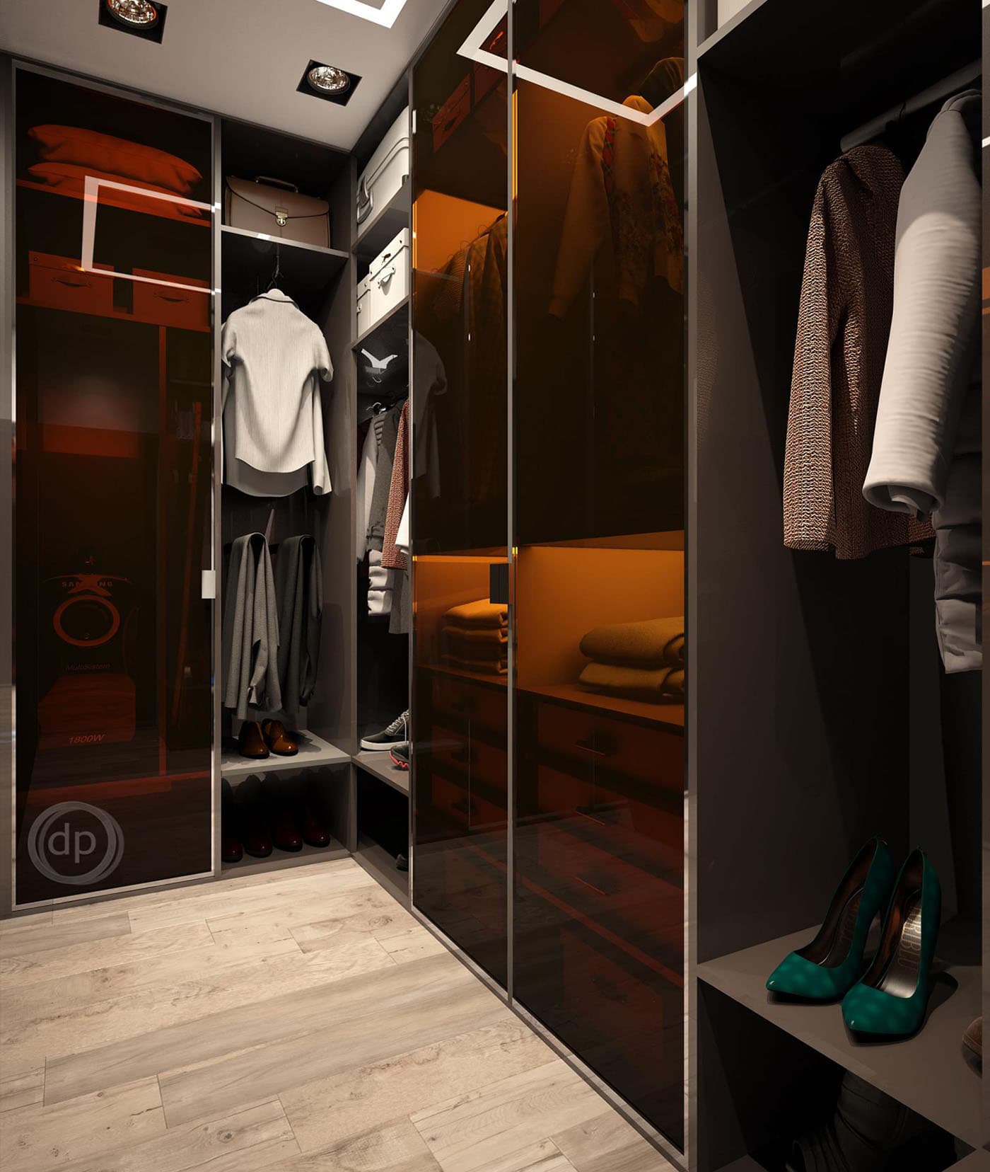 ЖК «Новое Тушино» 45平公寓室内设计丨俄罗斯莫斯科丨Diana-60