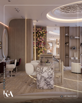 美容院室内设计丨Karema.Designs