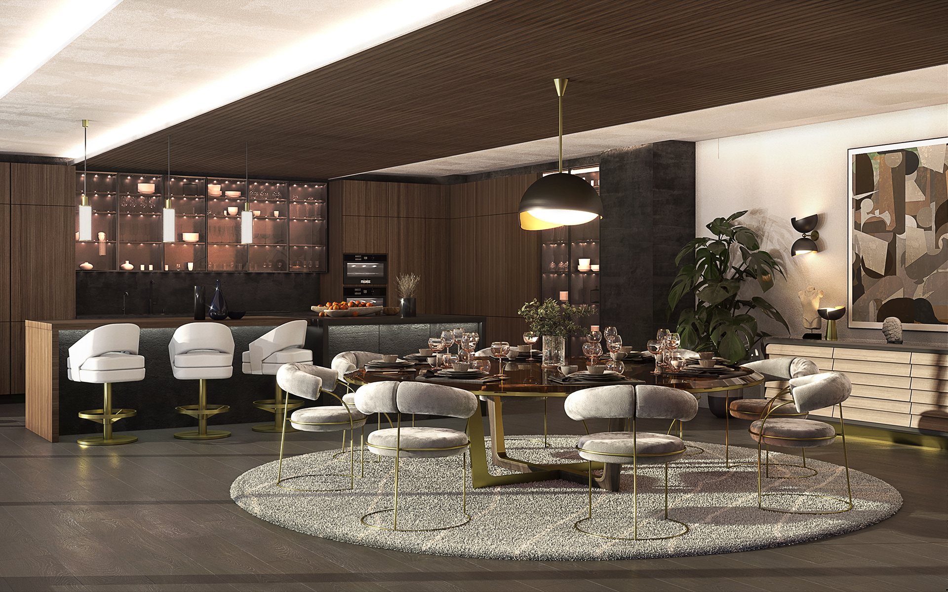 米兰的中性现代风住宅丨意大利米兰丨DRAGA&AUREL-18