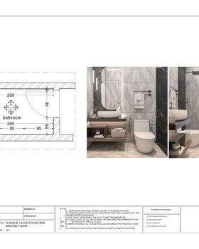Bathroom shopdarwing project