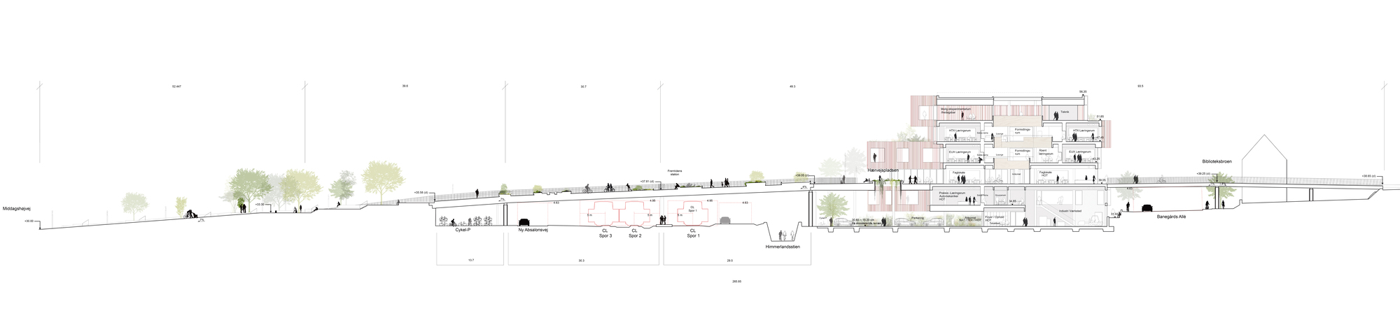 默坎泰克市中心中学丨丹麦维堡丨Cubo Arkitekter-40