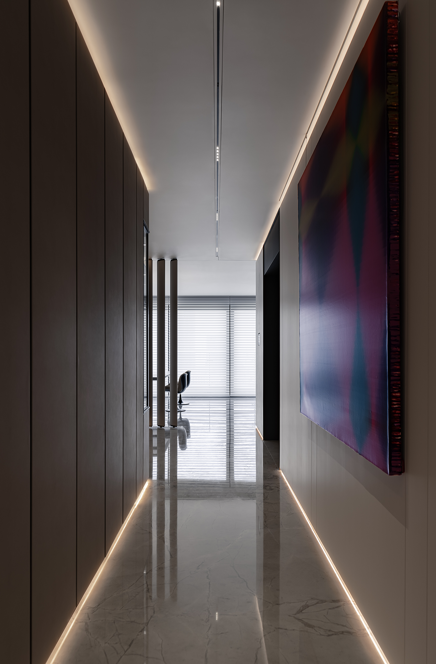 魔都陆家嘴 420㎡艺术大平层私人住宅丨中国上海丨循光空间-7