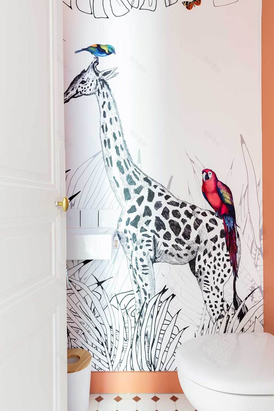 巴黎 16 区优雅公寓设计,展现深色调的独特魅力-24