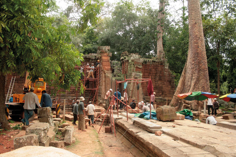 吴哥窟塔普伦寺修复项目丨柬埔寨-17
