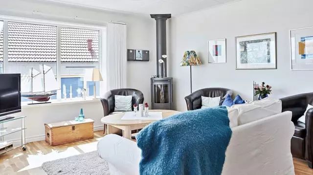 赏案例|超美的瑞典海边阁楼，蓝色风情带你领略仲夏魅力！-21