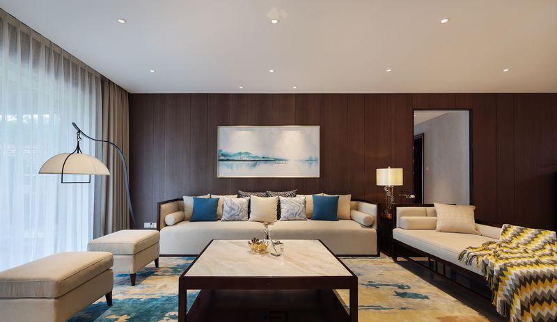 禅意栖居——深圳三湘海尚花园310平现代东方禅意住宅设计-36