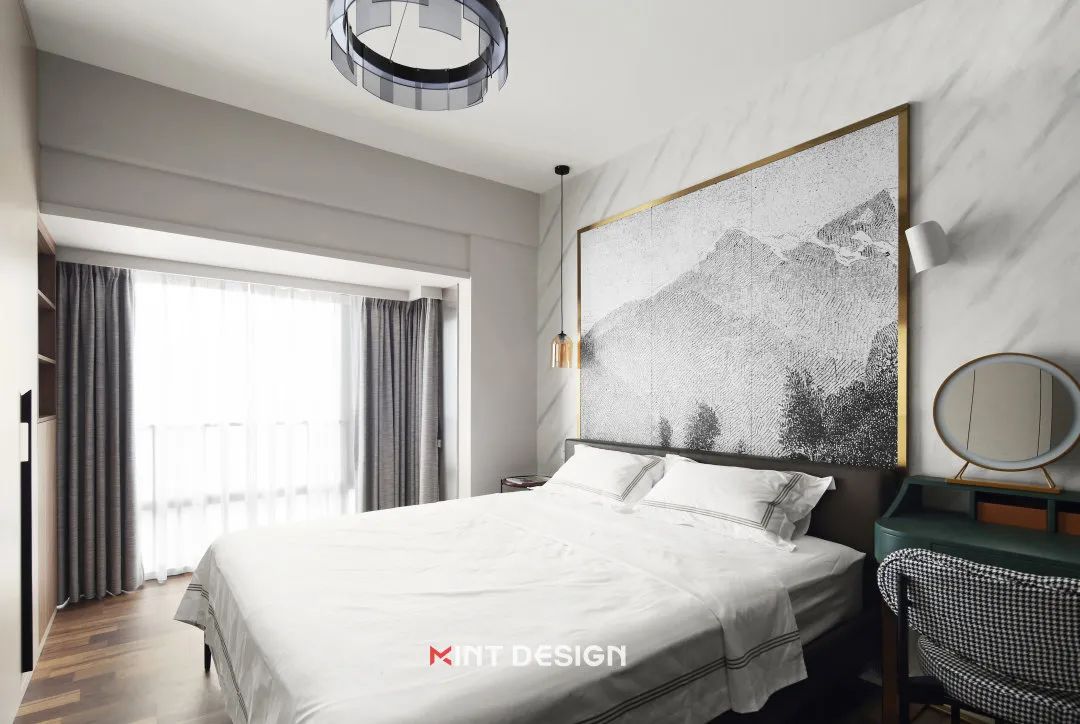 薄荷设计丨胭脂红+原木，玩转复古小情调，把家变成「时光穿梭机」-78