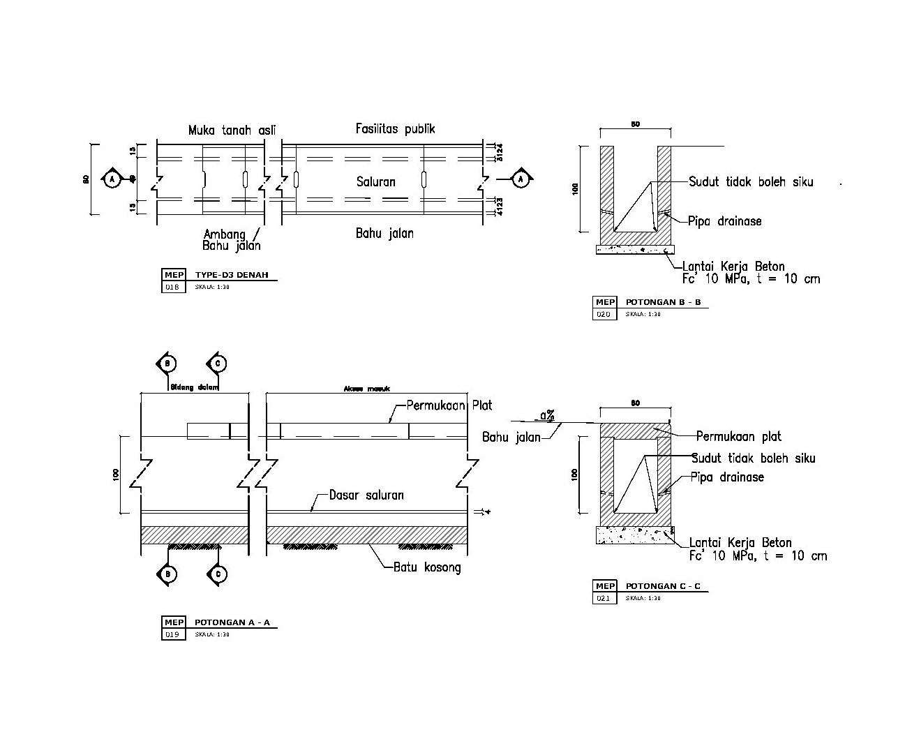 Electrical & Drainage System – Taman Alun-Alun-9