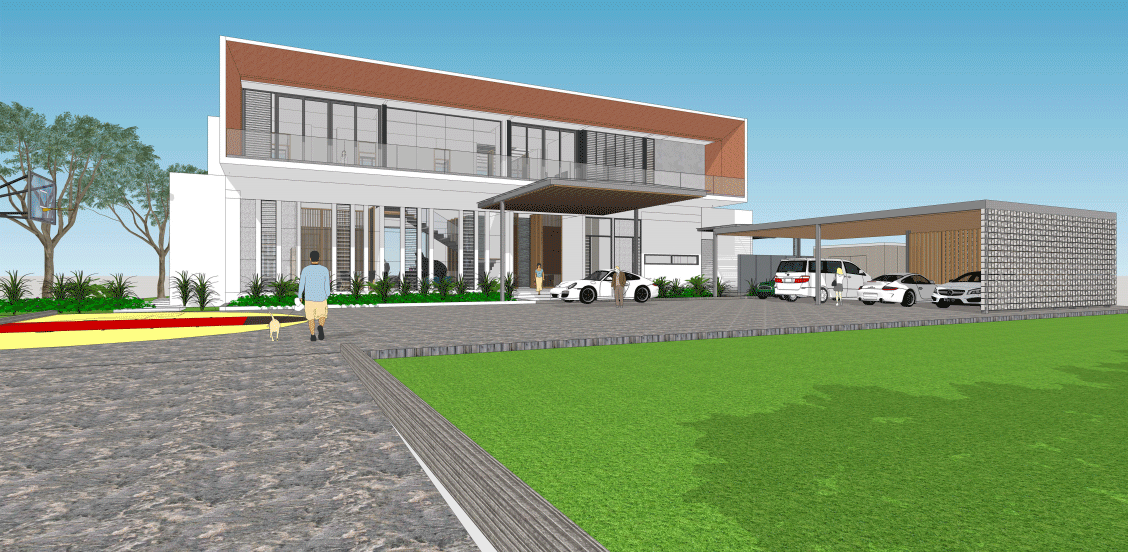 驭风之境 · 马来西亚简约别墅设计丨马来西亚古晋丨本馨-2