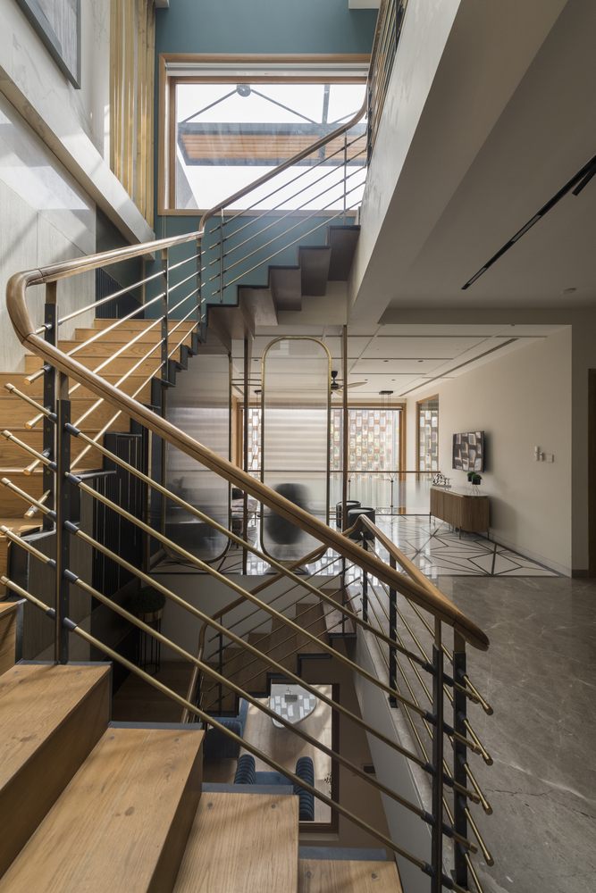 新德里三层私人住宅设计-29