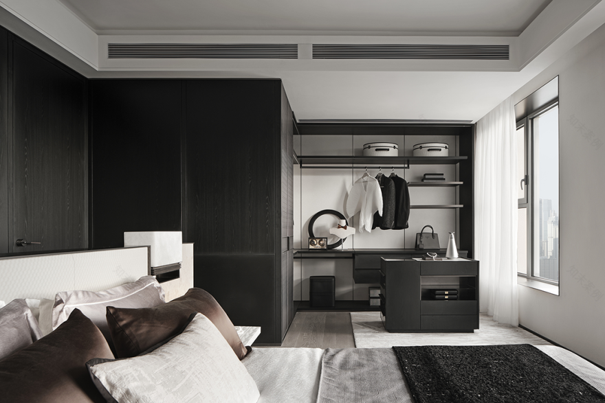 中海大连十里观澜复式丨中国大连丨深圳共向设计(室内),深圳共向美学(软装)-56