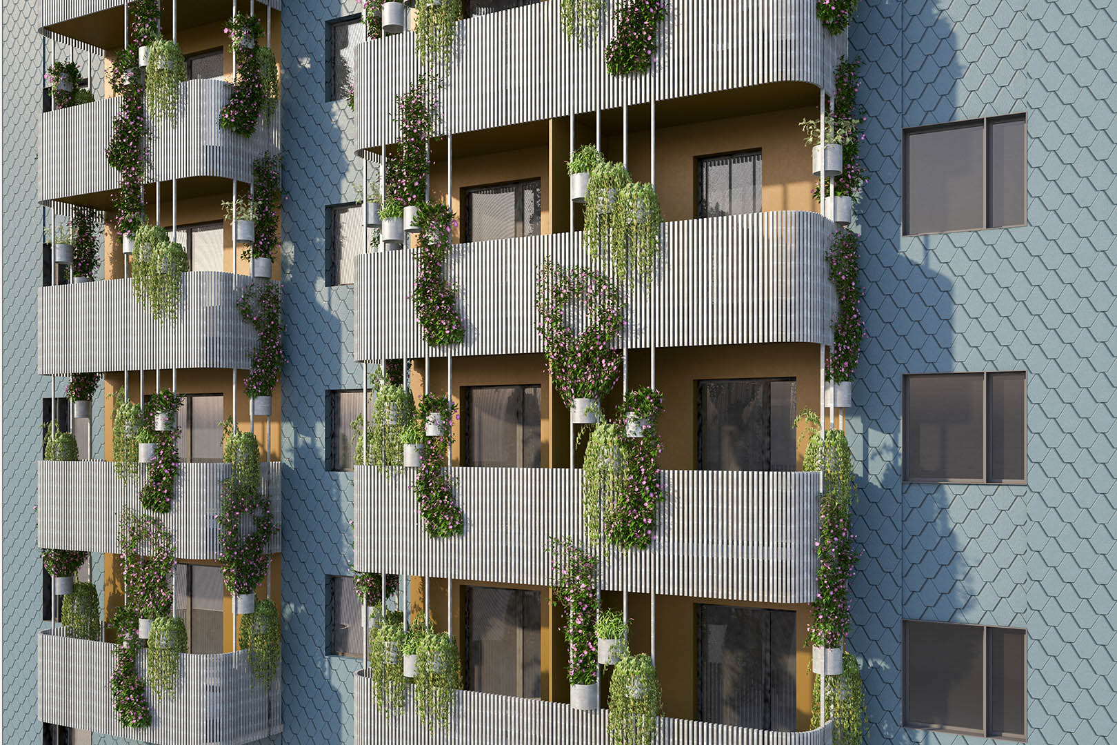 维也纳第四区公寓大楼设计新概念-8