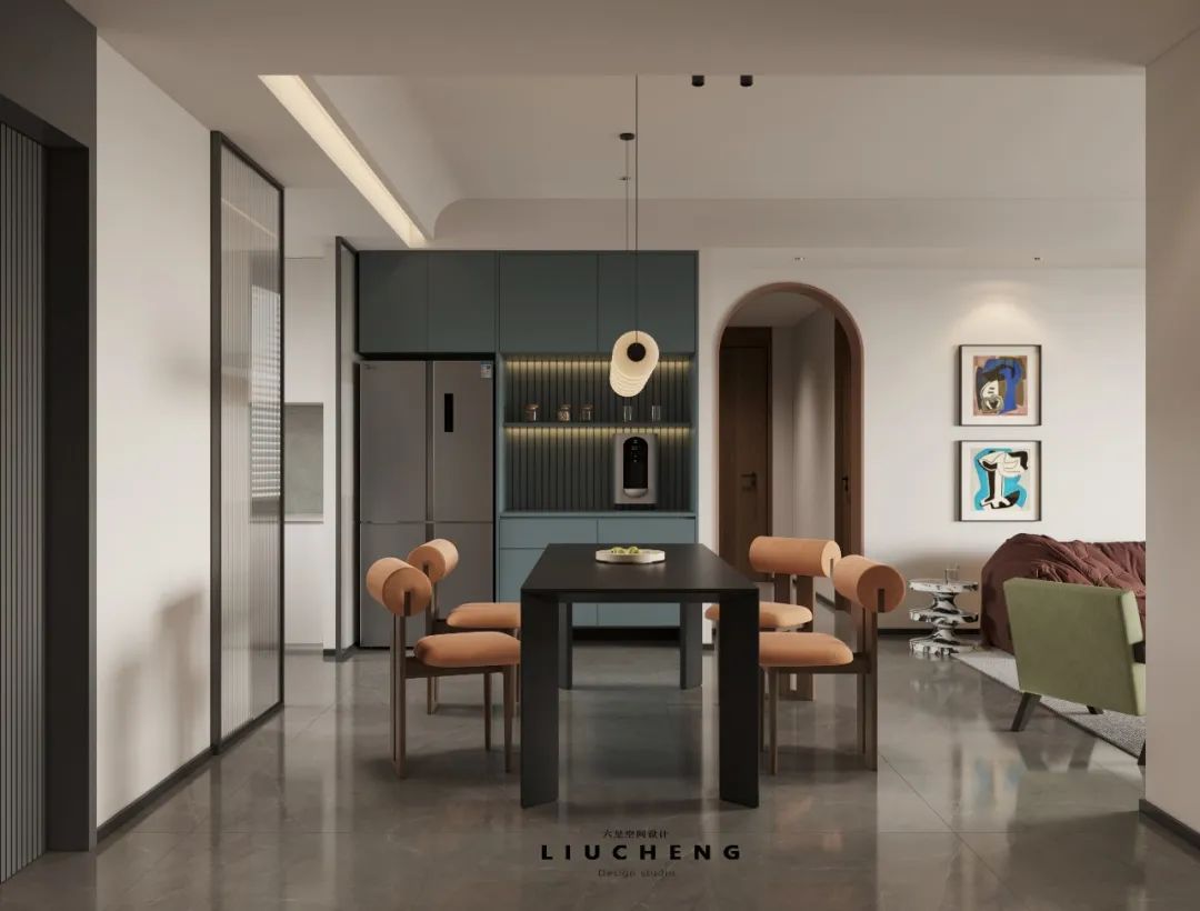 中海九樾精装改造丨六呈空间设计-27