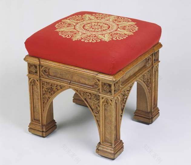 Пьюджин, английская неоготика – 40 фото интерьеров -123