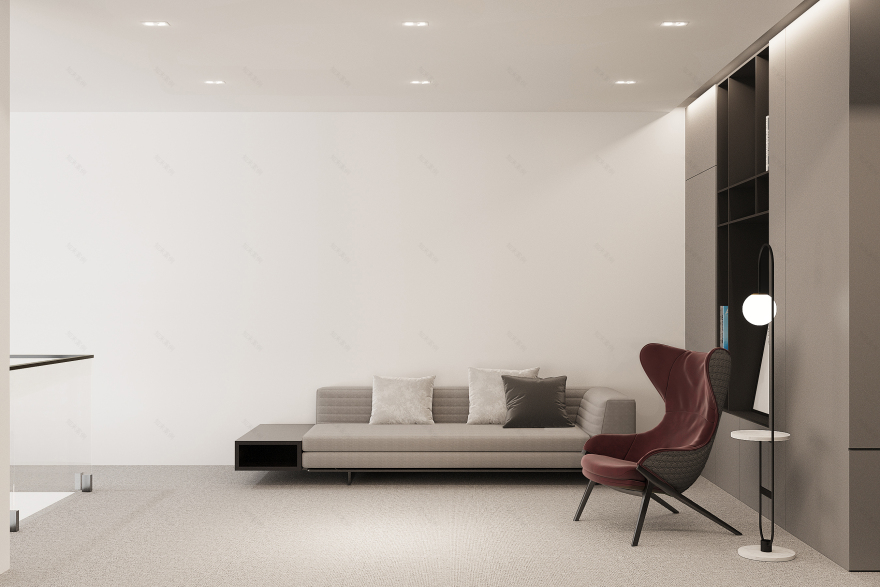 黑色版房屋室内装饰丨Golub Architects-20