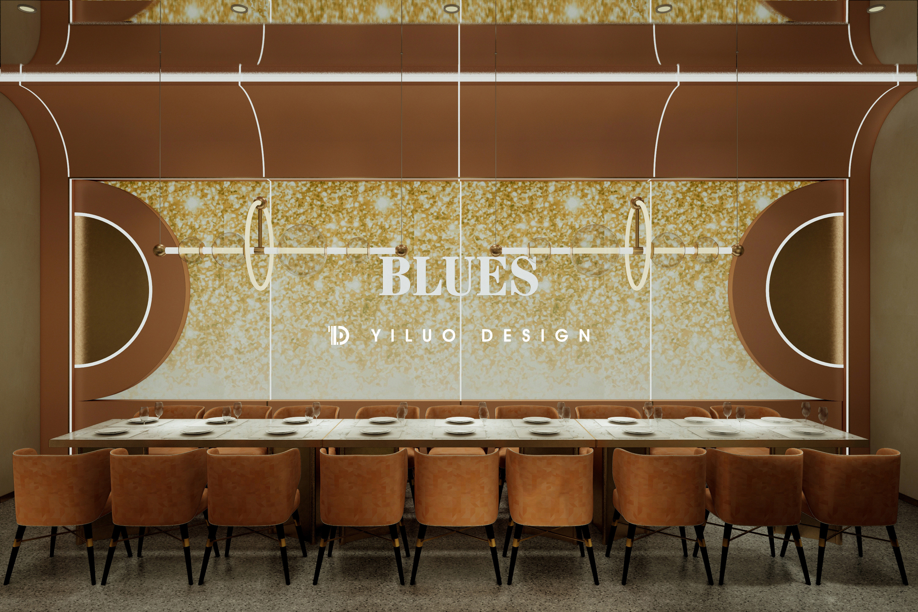 BLUES 音乐餐吧空间形象设计丨中国杭州丨YLD STUDIO-19