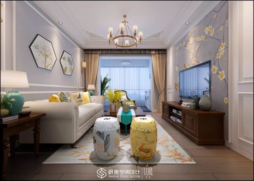 研舍.设计 | 美式案例“明媚”呈现-24