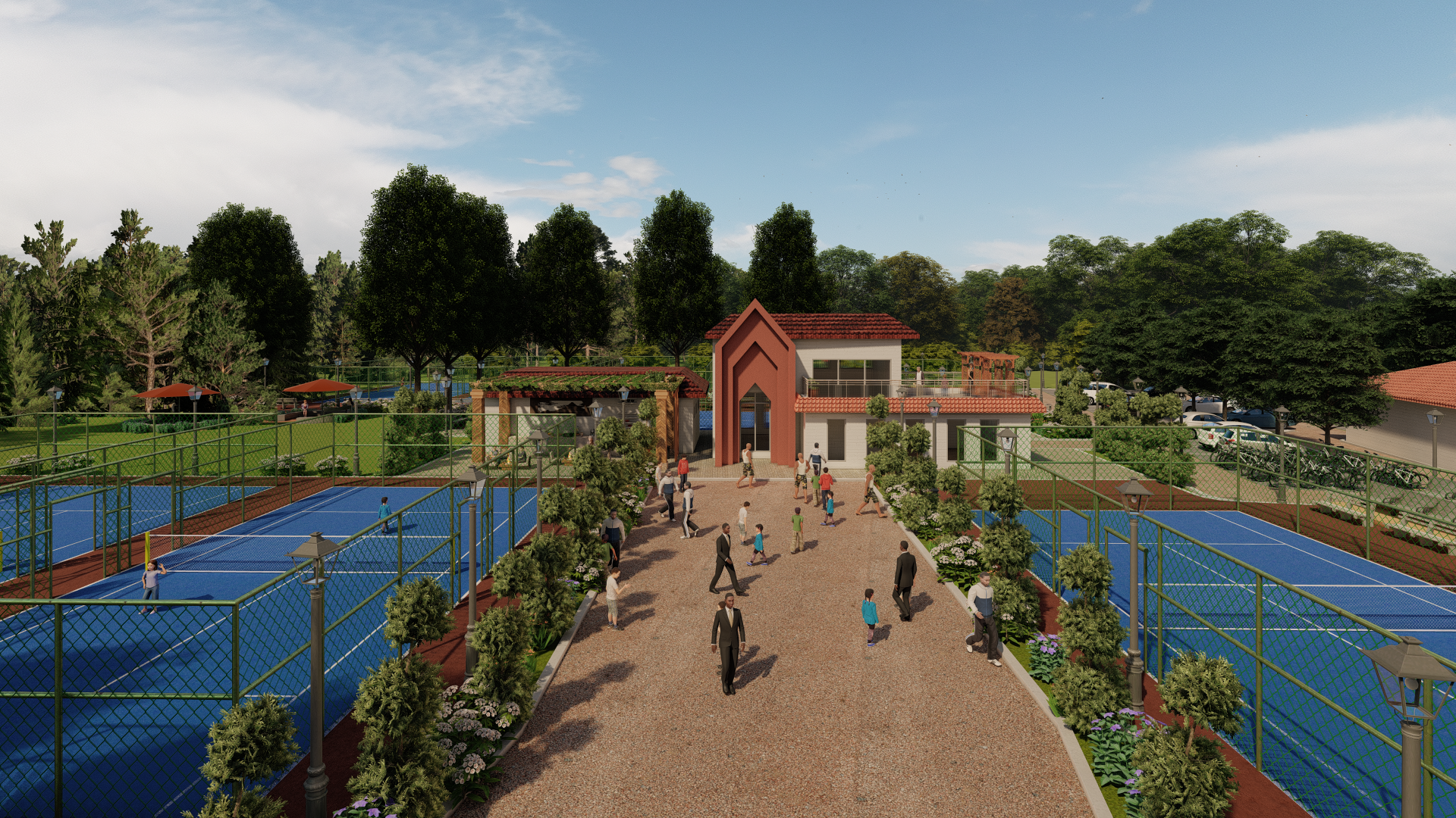 户外网球俱乐部丨英国丨Marwa Abd elhakim-4