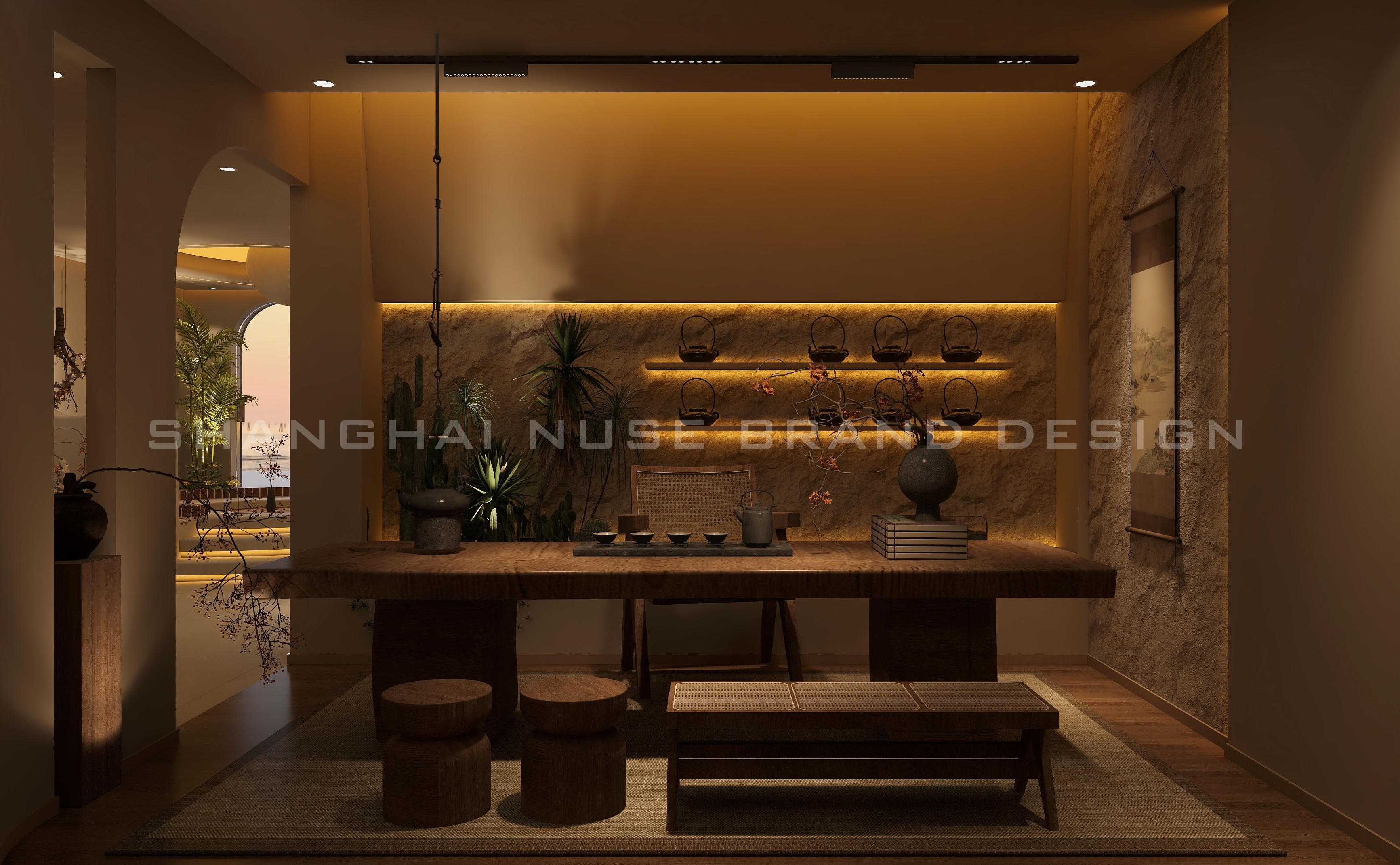 一曲禅意,半盏柔光 · 疗愈 SPA 空间设计丨木村空间设计有限公司-19