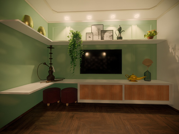 Apartamento Mourisco 室内设计丨我与 Sabreen Youseff-4