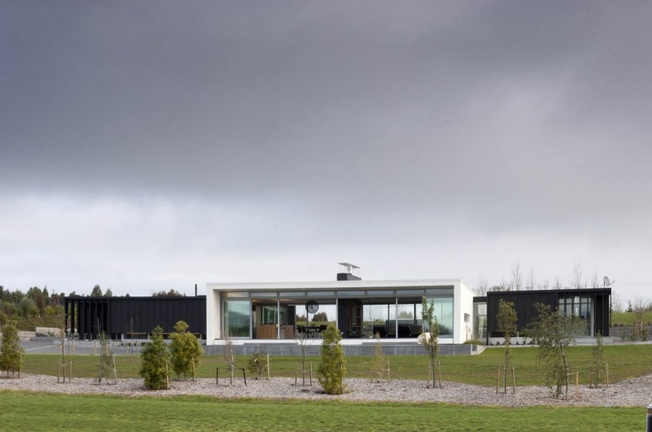 豪华别墅 现代风格简约 新西兰Dixon现代别墅-25