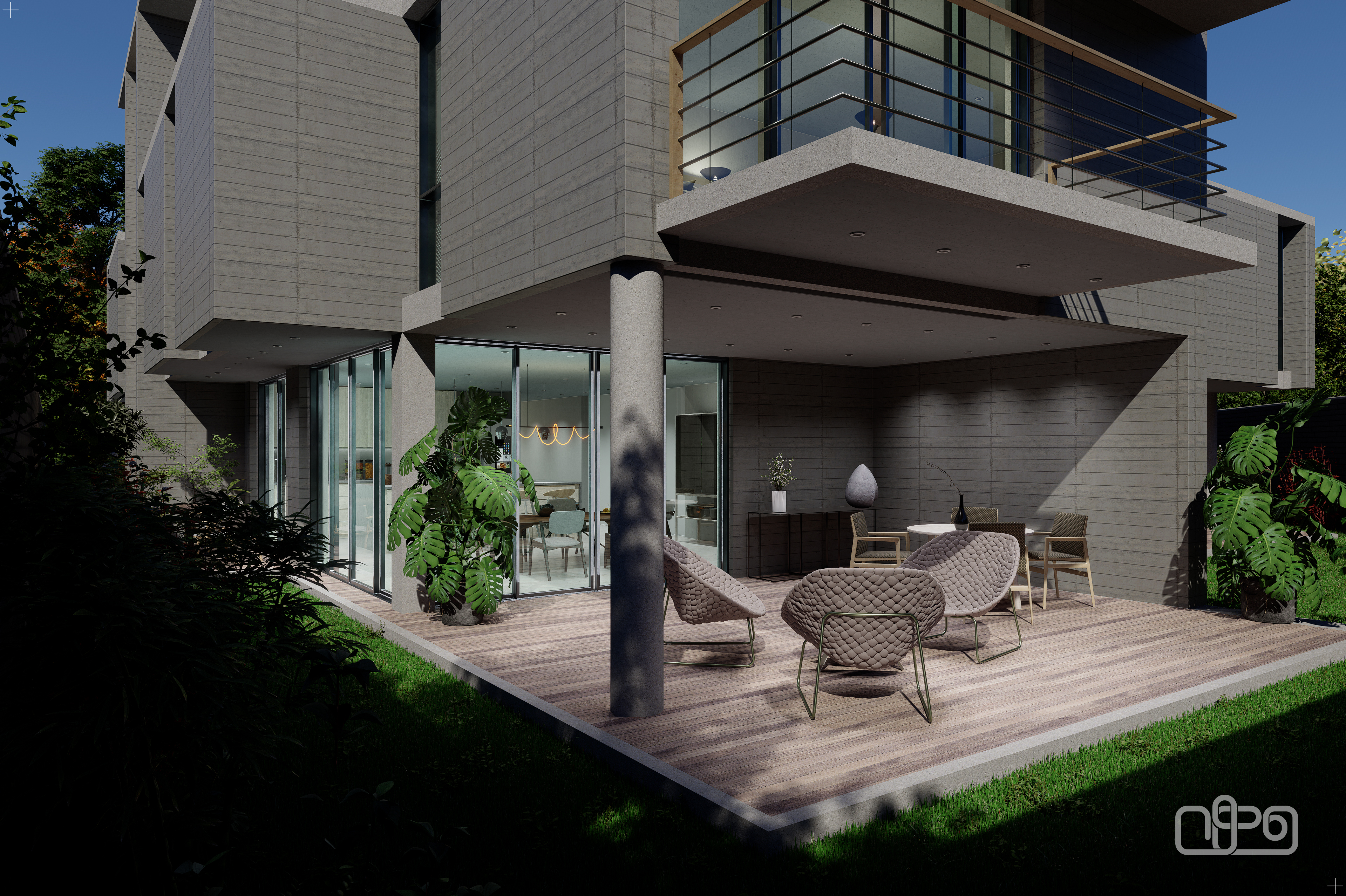 Anteproyecto de Vivienda Bi-familiar - La Boyera-36