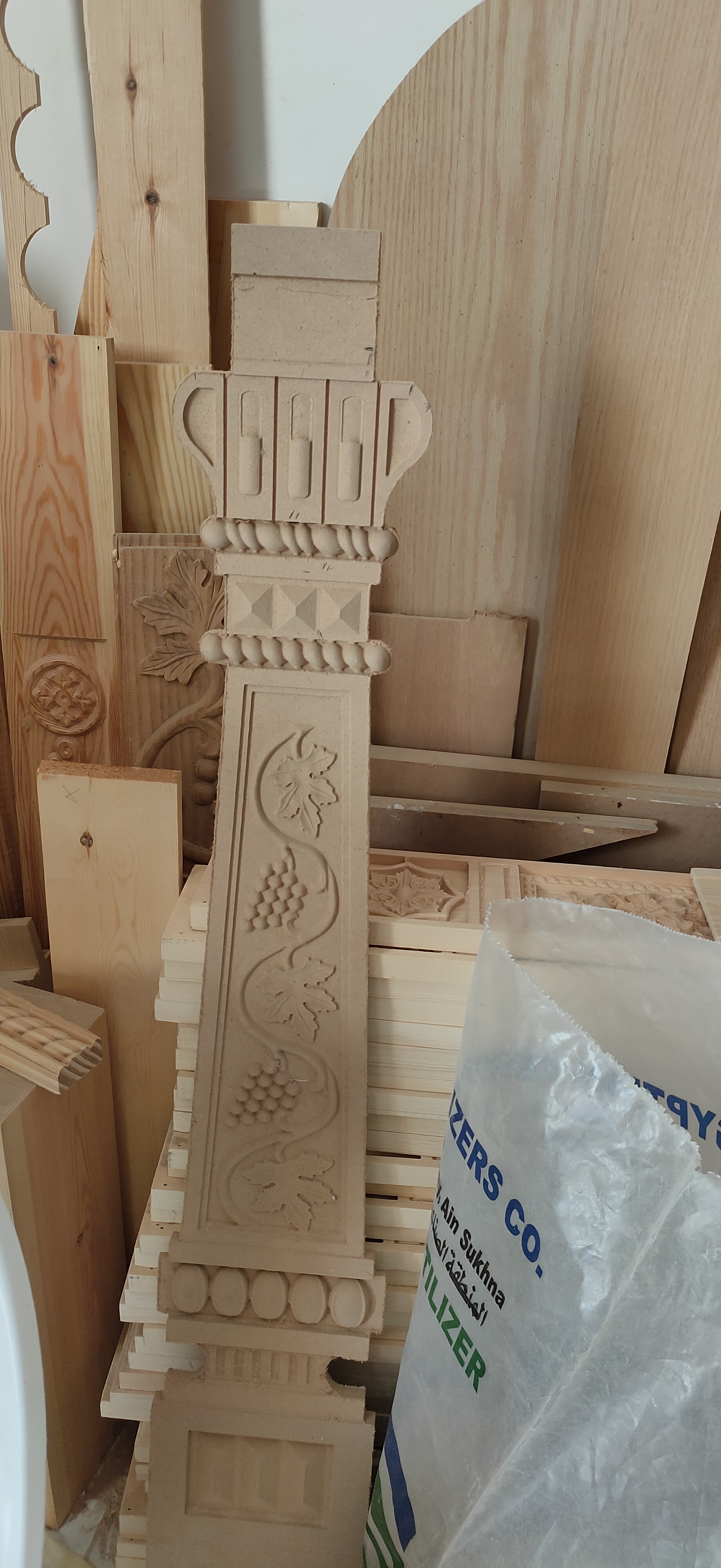 CNC wooden work for church-20