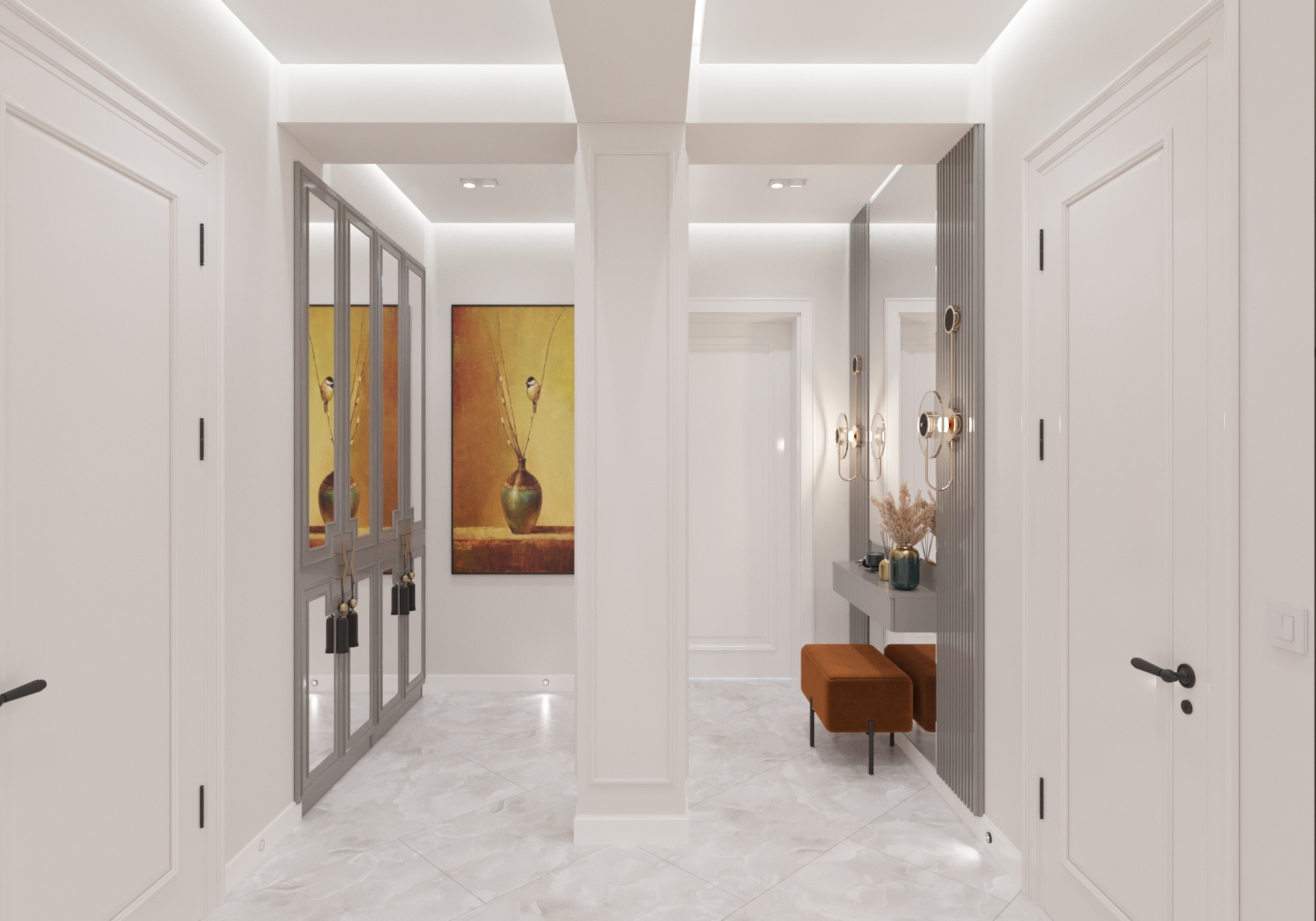 Apartment design 113m2 + Terrace 20m2. Tashkent-2