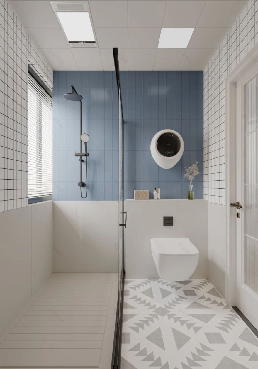 ECORN·徐汇140㎡轻法中古丨拆解错层难题!让每个空间在错落中各得其所...-101