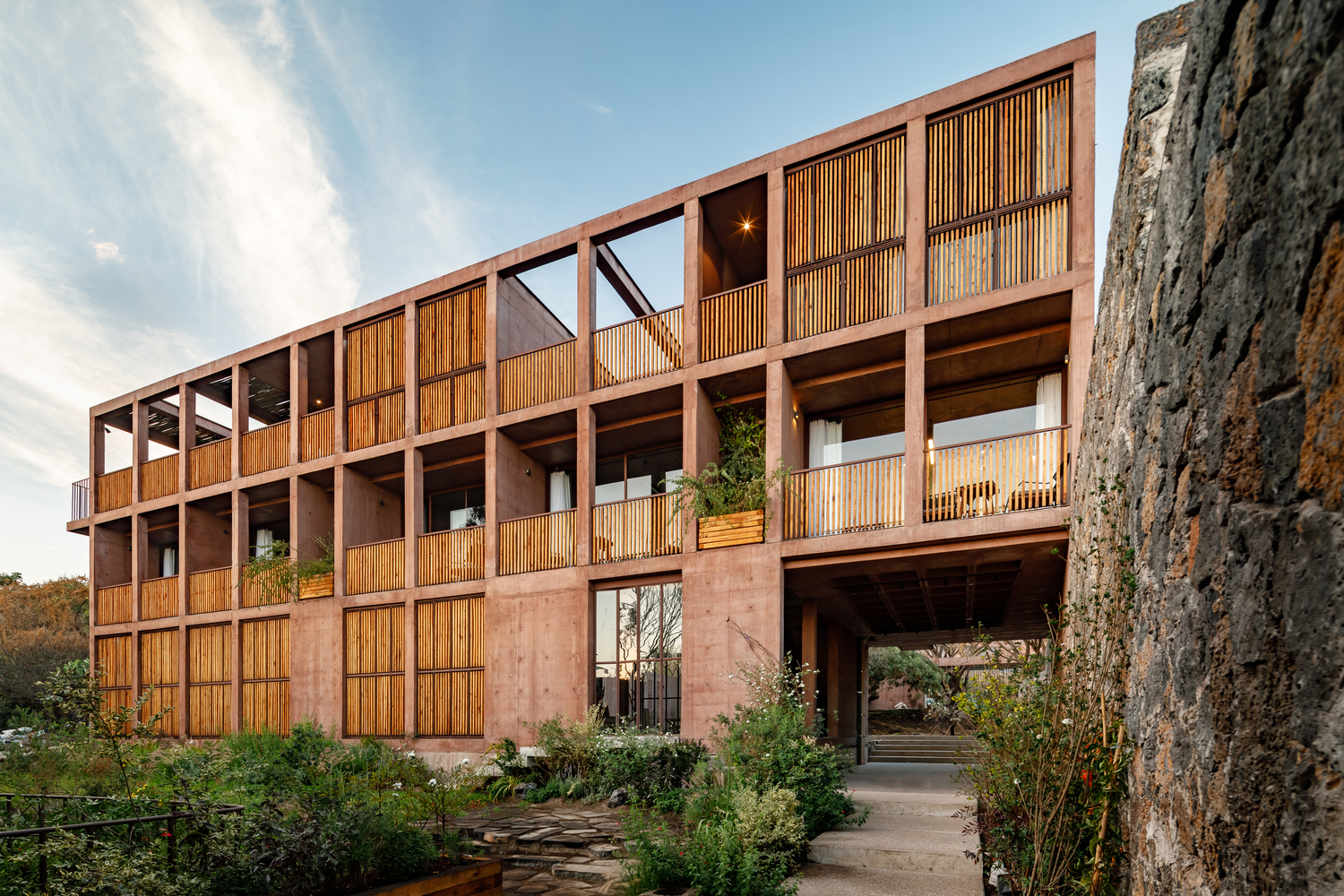 融合自然的 Hotel Tepoztlán丨墨西哥-12