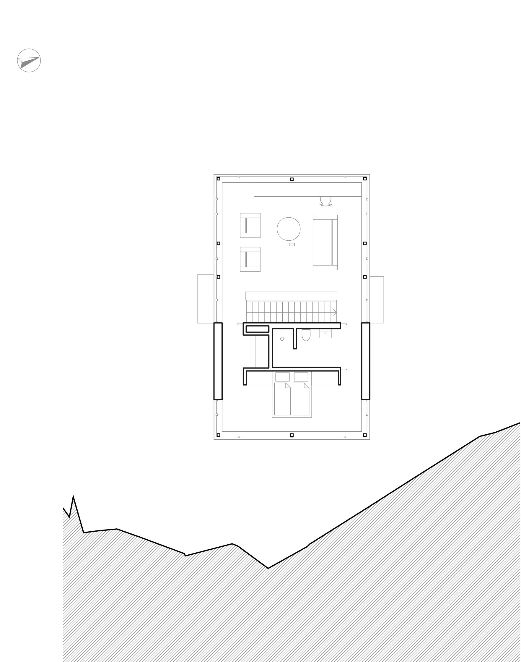挪威别墅设计，岩石与玻璃的现代演绎-25