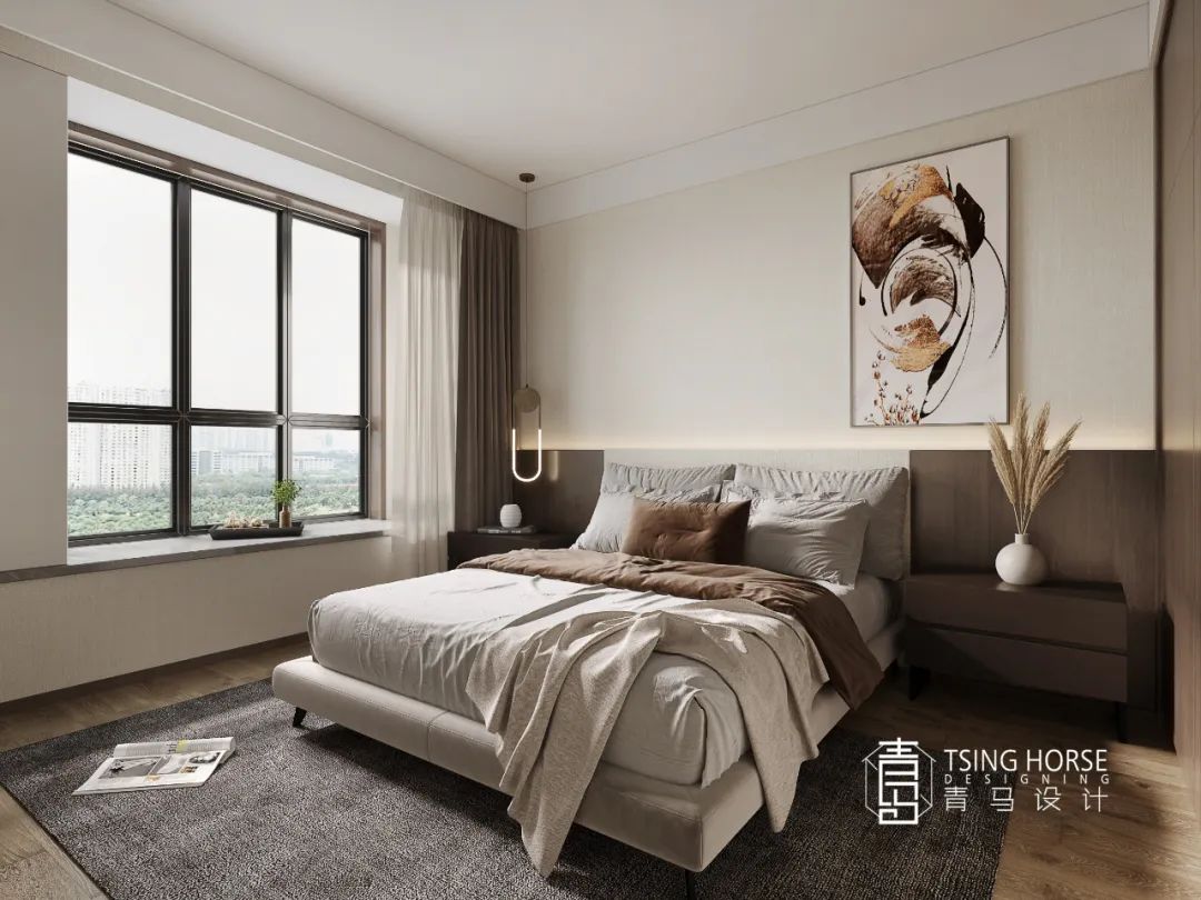 马斌打造 243㎡现代轻奢空间，诠释低调奢华生活情调-45