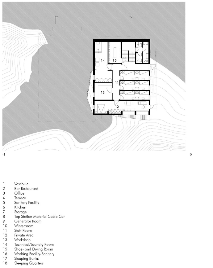 Santnerpass 小屋丨意大利丨Senoner Tammerle Architekten-25