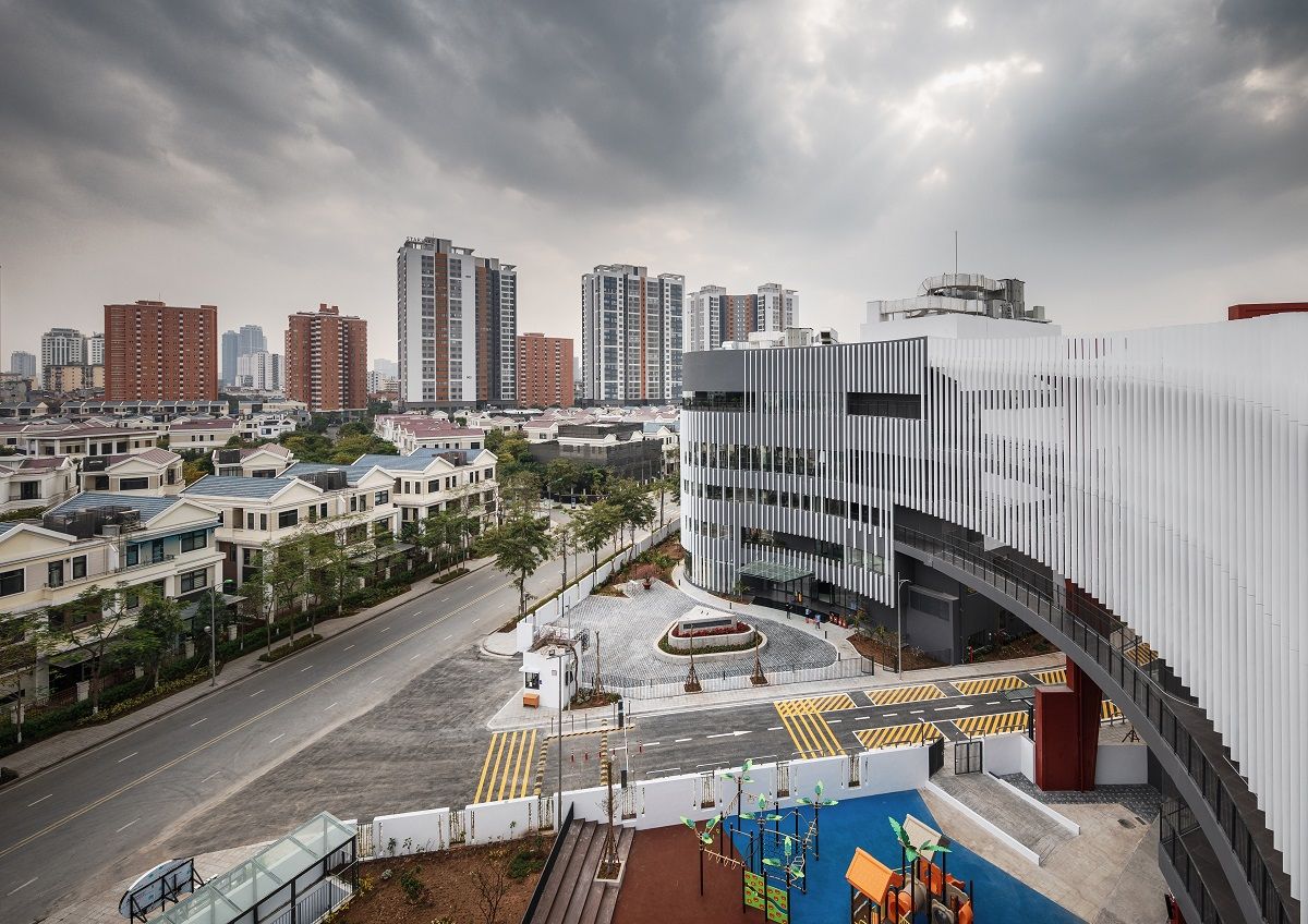 越南河内 Dewey Tây Hồ Tây 中学设计案例-26